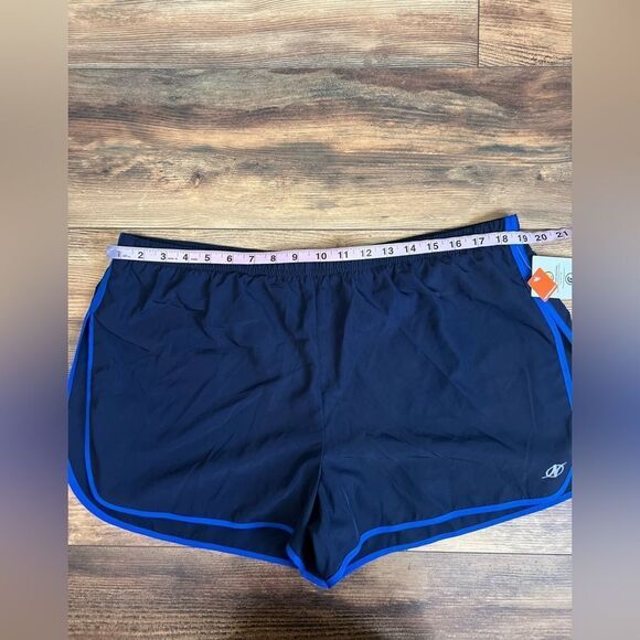 Nordictrack navy blue performance shorts running sporty activewear - Picture 5 of 8